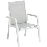 Kettler Basic Plus Stapelsessel 66 x 66 x 99 cm weiß 3 St.