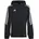 Regenjacke Schwarz/Weiß 140