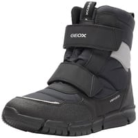 GEOX J Flexyper Boy B Abx Ankle Boot, Black, 31 EU