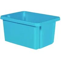 Curver 225366 Aufbewahrungsbox ESSENTIALS Drehstapelbox 16L, blau Blau 1