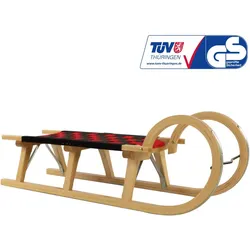 Holzschlitten Drewmax AD322/3M 110 cm braun NO SIZE
