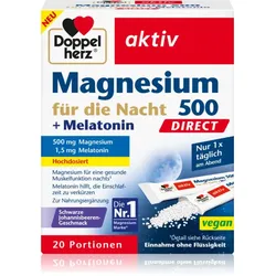 Doppelherz Magnesium für die Nacht Säckchen trägt zur normalen Funktion des Nervensystems bei 20 St.