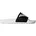 Emporio PVC-Sandalen mit großem Logo schwarz