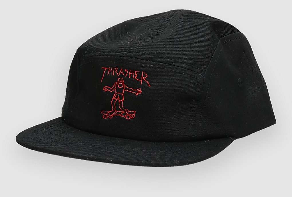 Thrasher Gonz Embroidered Cap black red Gr. Uni