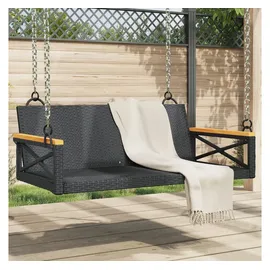 vidaXL Hängebank 109 x 62 x 40 cm Schwarz