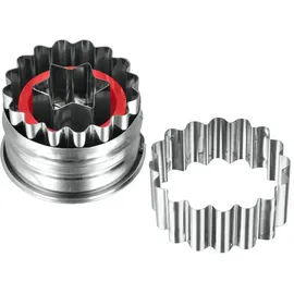 Metaltex 252379000 Linzer-Ausstecher STERN/Ausstechform/Plätzchenform