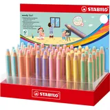 Stabilo STABILO, Malstifte, woody 3in1 - Farbstifte (Assortiert, 48 x)