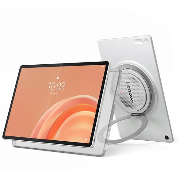 Lenovo Tab Plus Gen 2 8GB 256GB - Celestial White + Clear Case MediaTek Dimensity 7400 Prozessor 2,60 GHz , Android 16 oder höher, 256 GB UFS 3.1