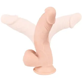 Nature Skin Dildo mit Saugfuß Medium 24 cm,