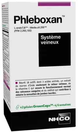 NHCO Phleboxan Venensystem 42 Kapseln