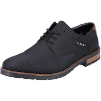 Rieker Klassische Schnürschuhe in schwarz, | Gr.: 44