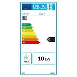 WOLF-Garten Wolf Heizwerttherme CGU-2-10 Erdgas E, RM-2, Anschluss-Set Aufputz