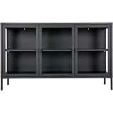 VCM Sideboard Brisbane Stahl Schwarz
