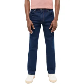 Mustang Straight-Jeans "Tramper Straigt", Herren, Gr. 38, Länge 34, schwarz (super schwarz), Denim/Jeans, Obermaterial: 99% Baumwolle, 1% Elasthan, straight fit, Jeans Straight-Jeans