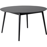 Hammel Furniture Esstisch »Meza by Hammel«, Ø135(231) cm, runde Tischplatte aus MDF/Laminat, Massivholzgestell schwarz