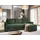 masseno Ecksofa Potaro Polyester 3-Sitzer Grün