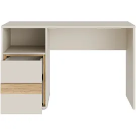 Forte Schreibtisch FORTE, sand, mauvella eiche, sand, sand, B:119,7cm H:75,7cm T:50,2cm, Tische, Schreibtisch, B/H/T 119,7/75,7/50,2