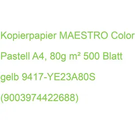 MAESTRO color A4 9417-YE23A80S