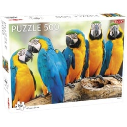 Tactic Taktik Taktikpuzzle 500 Tiere: Papageien (500 Teile)
