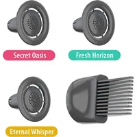 Genius Invictus Haartrockner Hair D7 Zubehör Set 4 tlg.,