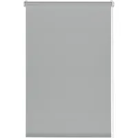 Deco Company Klemmrollo, Blickdicht, Lichtdurchlässig, Lichtschutz, Blendschutz, Rollo für Fenster ohne Bohren, Polyester, Hellgrau, 55 x 150 cm