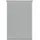 Deco Company Klemmrollo, Blickdicht, Lichtdurchlässig, Lichtschutz, Blendschutz, Rollo für Fenster ohne Bohren, Polyester, Hellgrau, 55 x 150 cm