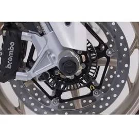 SW-Motech Sturzpad-Kit für Vorderachse Gabel Schwarz