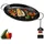 bremermann Fisch-Grillpfanne oval 39,5 x 20,5 cm antihaftbeschichtet schwarz