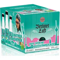 Berliner Luft Pfefferminzlikör 18% Vol. 0,48 l