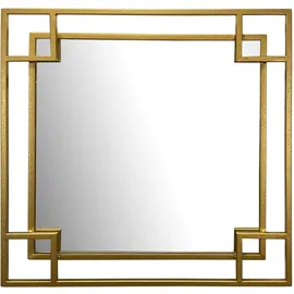Wohnling Wandspiegel 60 x 60 cm Gold