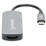Manhattan USB-C auf HDMI 3-in-1 Docking-Konverter Passend für Marke Dockingstations: Universal USB-C® Power