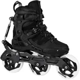 Powerslide Phuzion Argon Syncro Schwarz 47