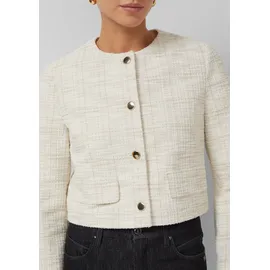 s.Oliver Boucléjacke mit Glitzergarn Beige M