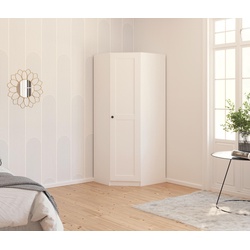 rauch Eckschrank »Skagen« - 85x72x197cm - weiß - Holz / Holz
