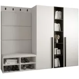 ABIKS MÖBEL Garderoben-Set MIRO Set 8, Garderobe mit gepolsterten Paneelen, Modern Design