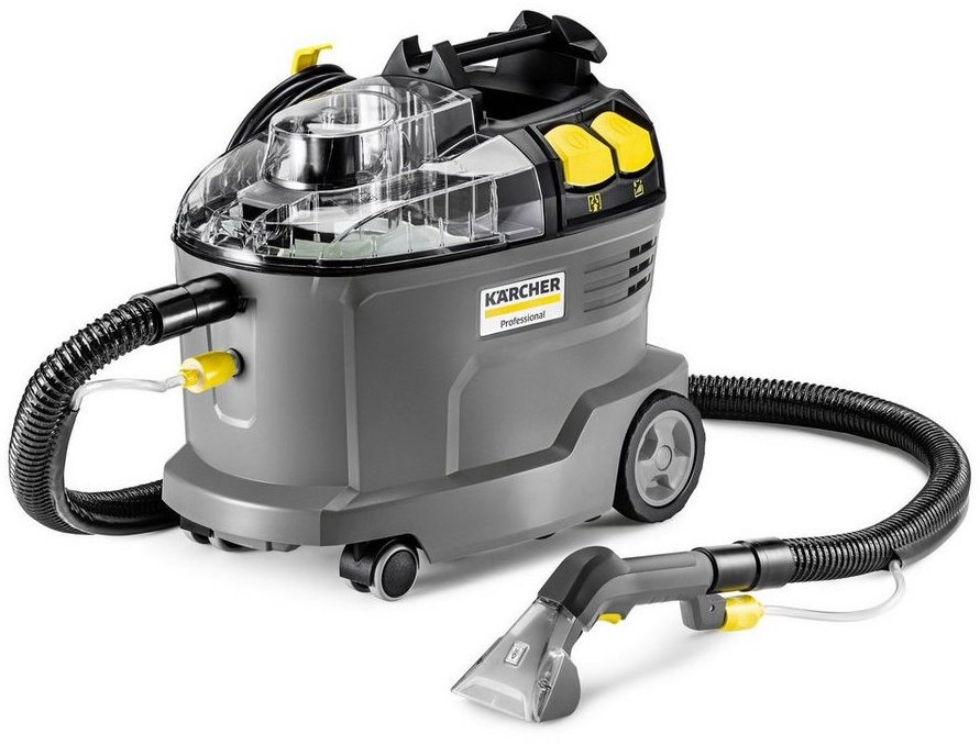 Produktbild KÄRCHER Wasch-Sauger 1.100-240.0 Kärcher Puzzi 8/1 Waschsauger zur Fleckenentfernung, 1200,00 W, beutellos, Hervorragende Reinigungsleistung, extra kurze Polsterdüse