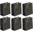 Clairefontaine 6x Elegant, Geschenktasche M 21,5x10,2x25,3 cm - Schwarz 32490-3C