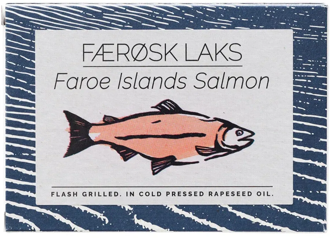 FANGST  FÆRØSK LAKS No. 1 Färöer Island Lachs gegrillt in dänischem Rapsöl!