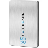 HURRICANE MD25U3 Externe Festplatte 1TB 2,5" USB 3.0 für PC Laptop PS4 PS5 Xbox kompatibel mit Windows Mac Linux - Silber