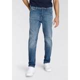 JACK & JONES Slim-fit-Jeans »JJ JJITIM JJORIGINAL AGI 116«, Gr. 32 - Länge 32, midblue denim, , 33388231-32 Länge 32