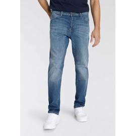 JACK & JONES Slim-fit-Jeans »JJ JJITIM JJORIGINAL AGI 116«, Gr. 32, Länge 32, midblue denim, , 33388231-32 Länge 32