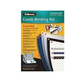 Fellowes Plastikbindung - Premium Kit für 20 Dokumente