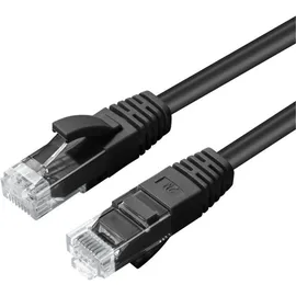 MicroConnect U/UTP Cat6 20m Schwarz Lszh
