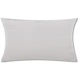 BestLivings Kissenhülle Ellen, 40x80 cm Hellgrau