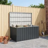 vidaXL Gartenbox 129 x 67 x 65 cm Anthrazit
