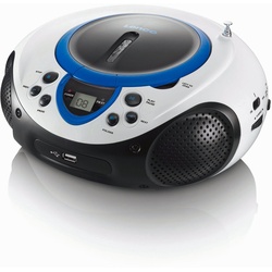 Lenco SCD-38 USB CD-Radio mit MP3 Radio (FM-Tuner) blau OTTO