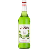 MONIN Gurken Sirup - 1L | Cocktailzutat mit natürlichem Gurkengeschmack | Hochwertiger Sirup ohne künstliche Konservierungsstoffe (1 x 1,0l)