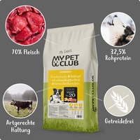 14,5 kg getreidefreies Trockenfutter | Sehr hoher Fleischanteil 70%