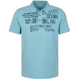 John Devin Poloshirt blau XXL