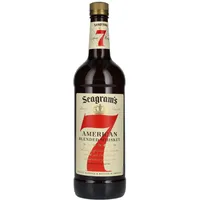 seagram's 7 crown American Blended Whiskey 40% vol 1 l
